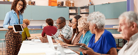 Community Education Tile Hero